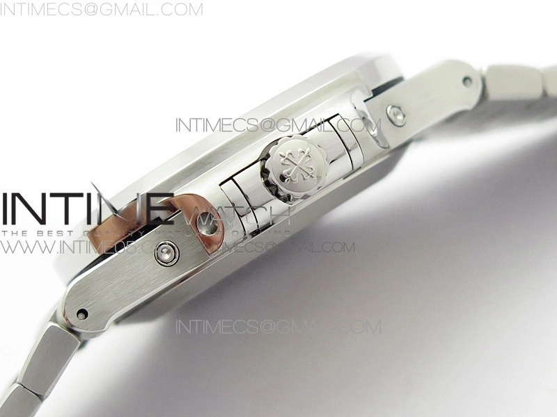 NAUTILUS 5726 SS GRF 1:1 BEST EDITION WHITE DIAL WORKING ANNUAL CALENDARON SS BRACELET A.324 V3